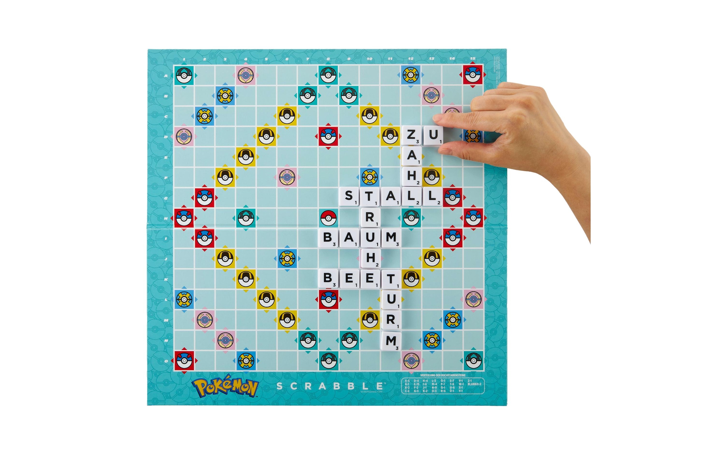 Mattel games Spiel »Scrabble Pokemon -DE-«