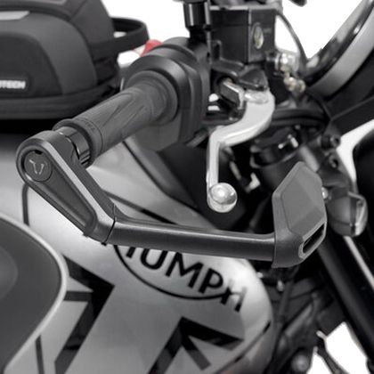 Protection levier SW-MOTECH NOIR AVEC DEFLECTEUR - Noir