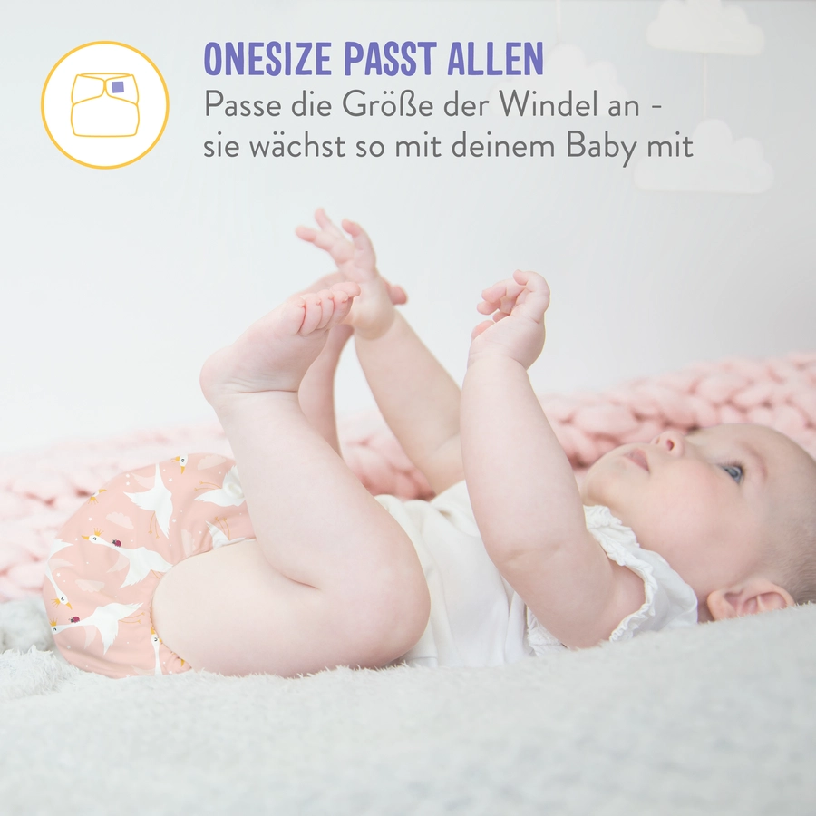 Bambino Mio Stoffwindel-Set miosolo classic, Freche Früchte