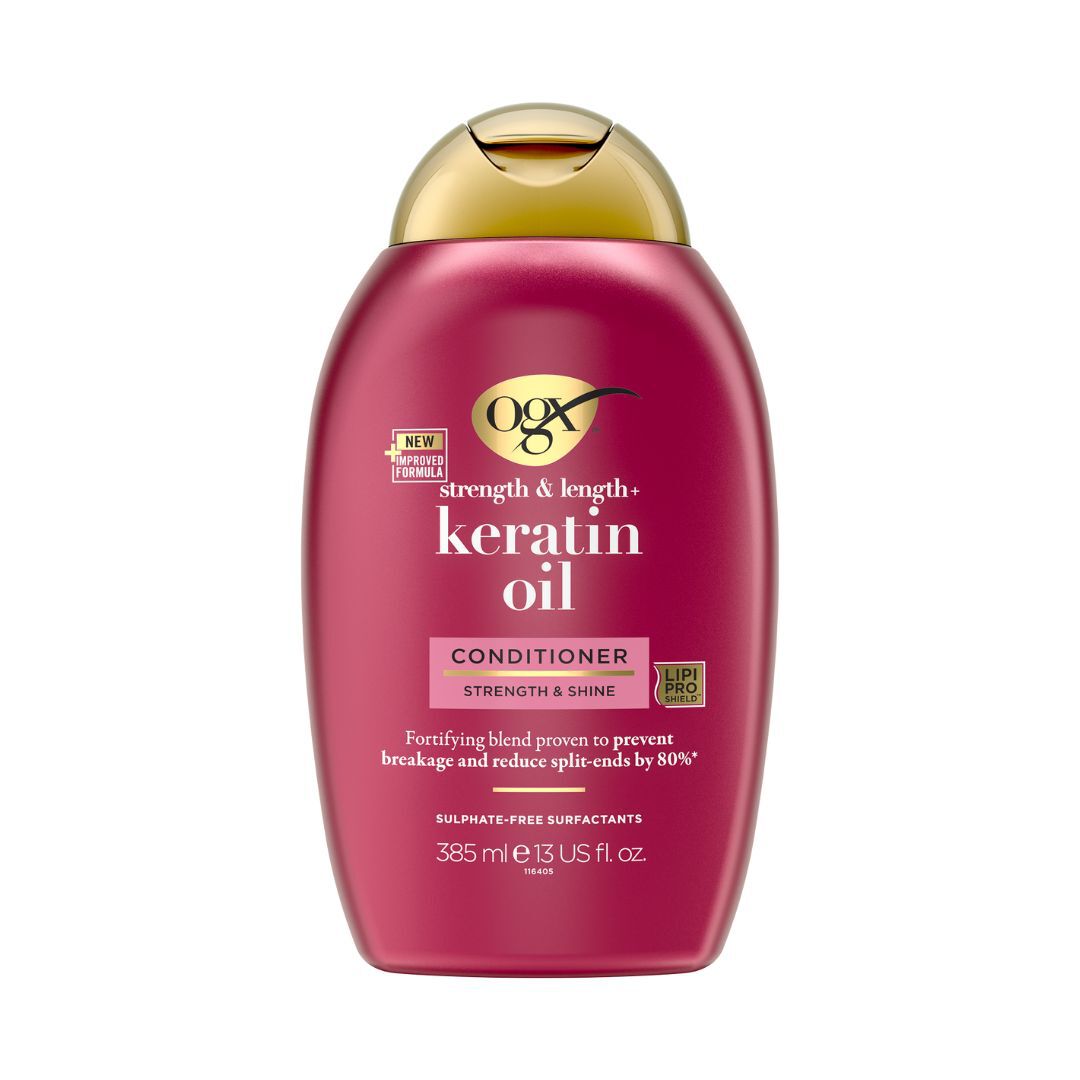 OGX Keratin Oil Condicionador Fortificante Óleo de Queratina - 385ml