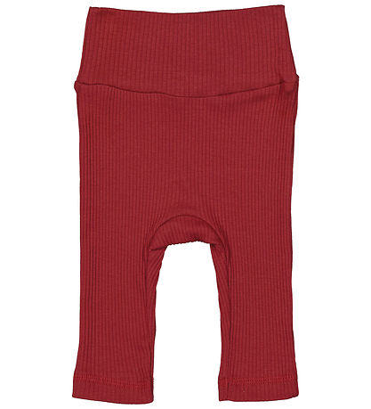 MarMar Hosen - Rib - Bier - Hibiscus Red