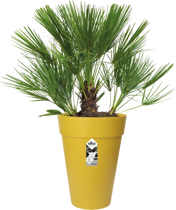 Elho bloempot Loft Urban geel D 33,5 H 45,3 cm