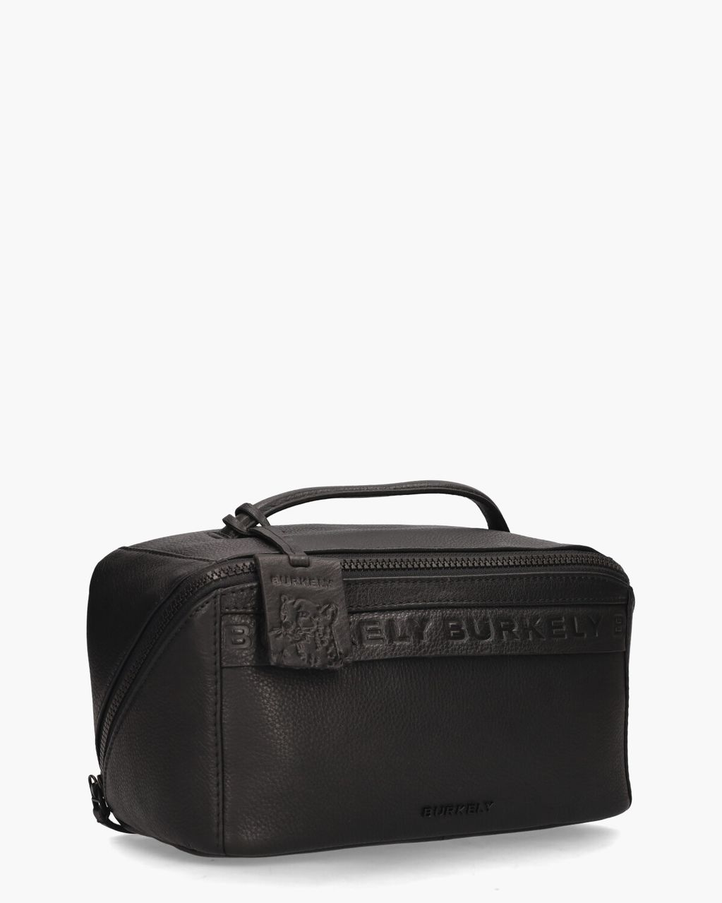 Burkely Minimal Mason Toiletry Bag Zwart Toilettas
