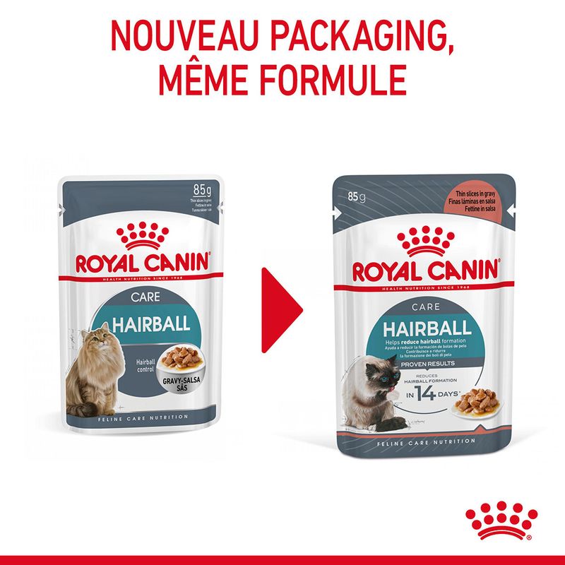 Royal Canin Hairball Care en sauce