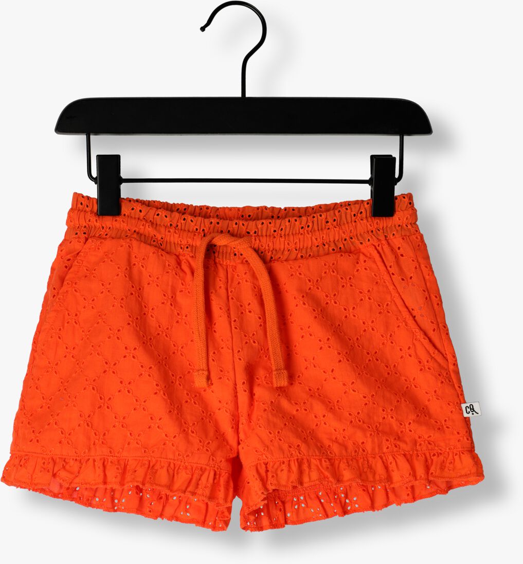 CARLIJNQ rode carlijnq shorts broderie - ruffled shorts