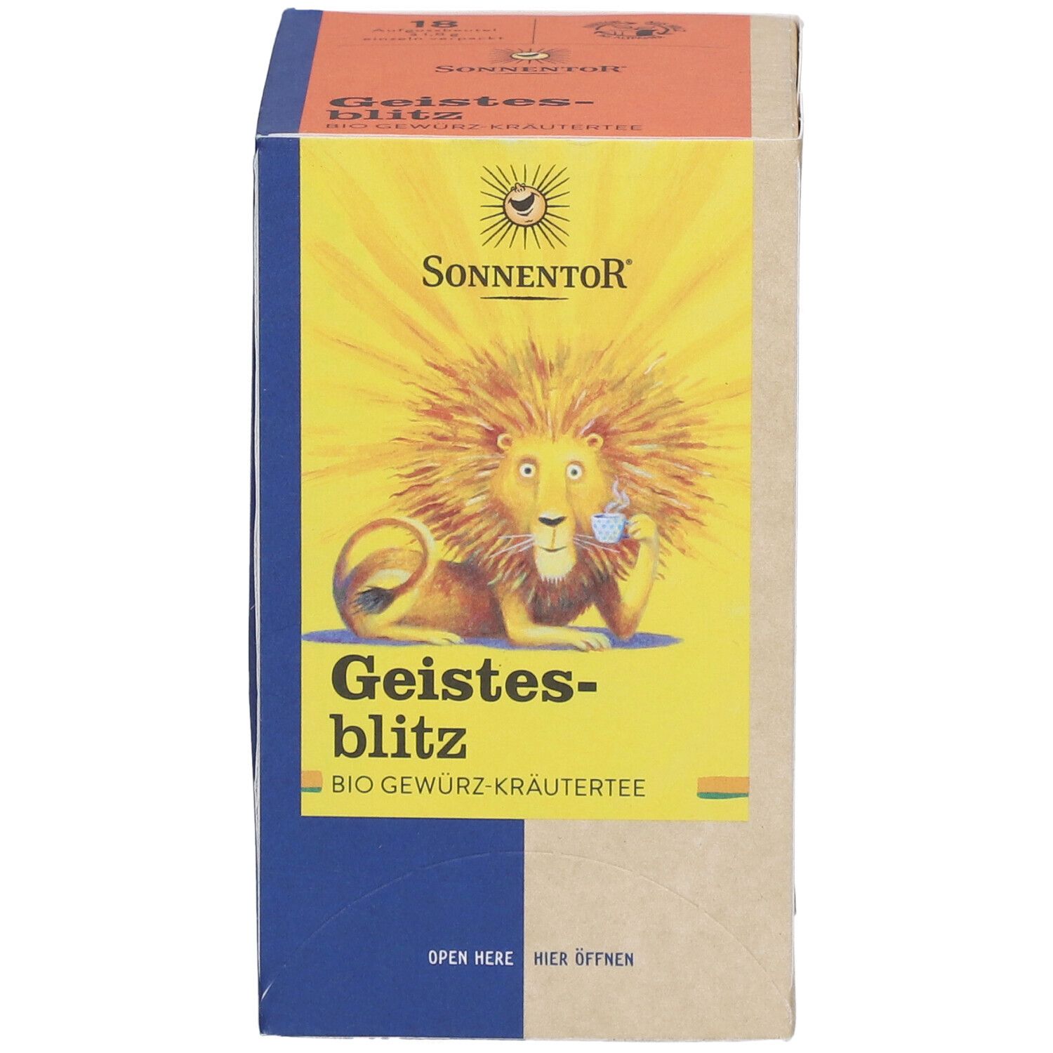 Sonnentor Geistesblitz Tee