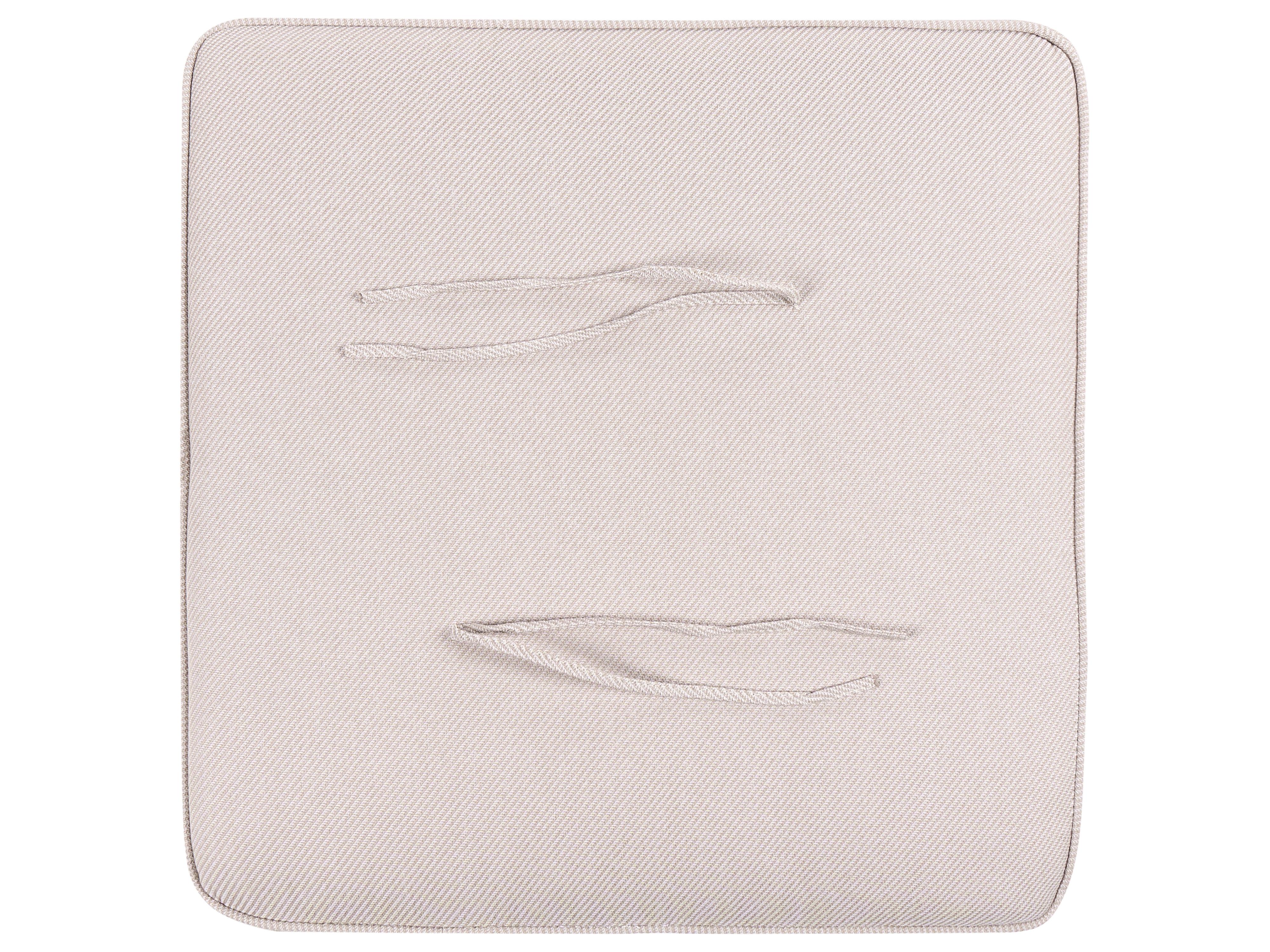 Tuin loungebank 2-zits OMEGANA zonder armsteunen PE rotan Lichtbeige