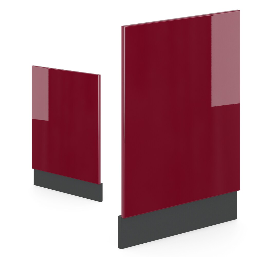 VICCO Küchenschrank Geschirrspülerblende 45 cm R-Line Anthrazit