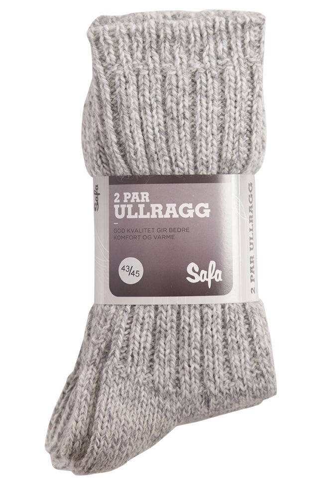 Ull raggsokker 2pk