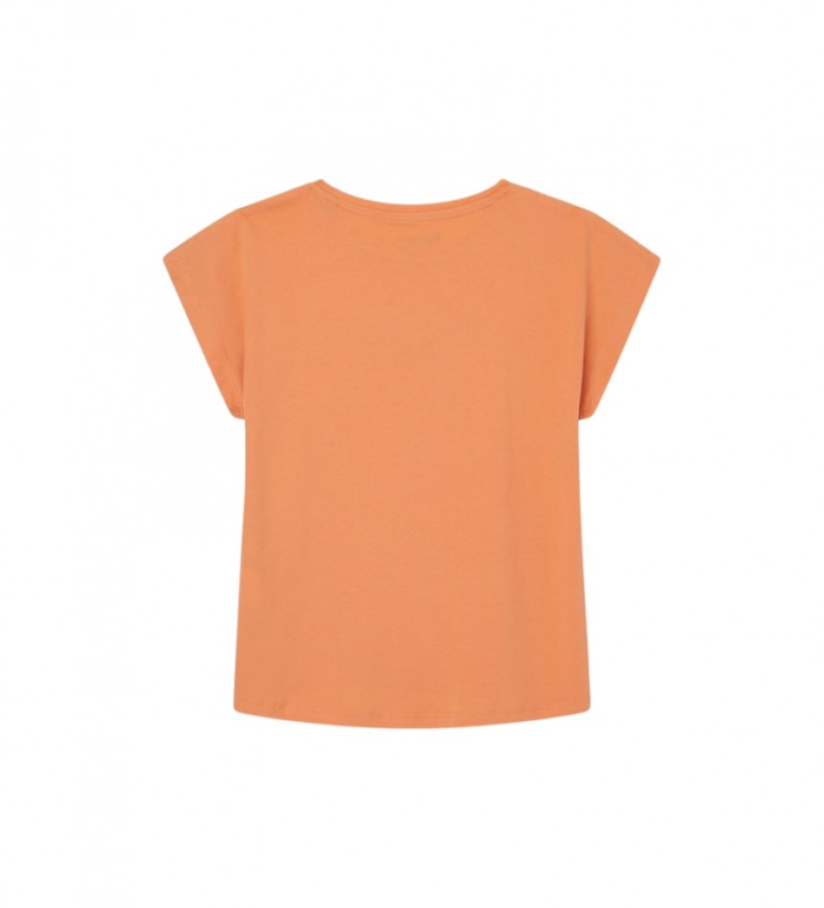 Pepe Jeans Camiseta Nuria laranja