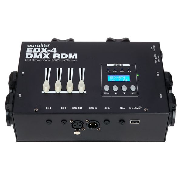 Eurolite EDX-4 DMX RDM LED-Dimmerpack
