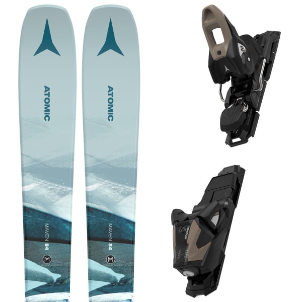 Pack ski ATOMIC MAVEN 84 GREY/BLUE + M 10 GW GREY/BLUE