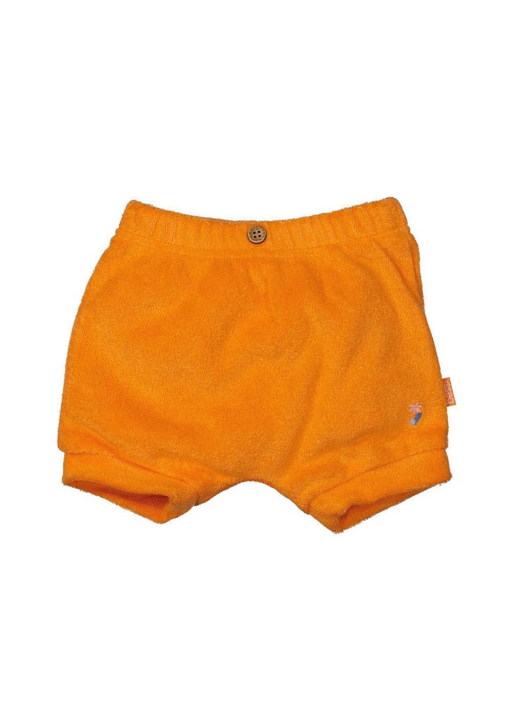 BESS baby badstof casual short oranje