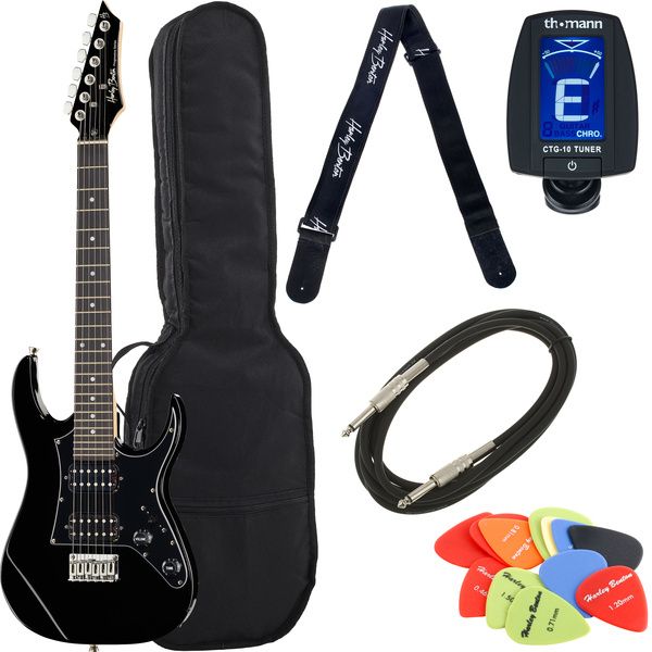Harley Benton RG-Junior BK Rock Serie Bundle