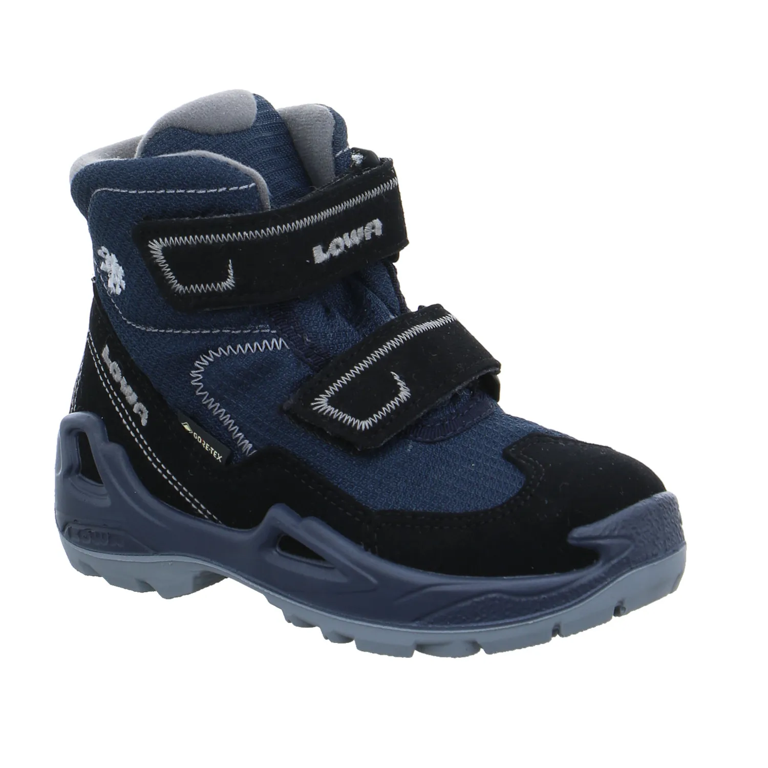 LOWA Kleinkinder-Snowboot  Membran Dunkelblau Synthetik  Winterstiefel Mädchen