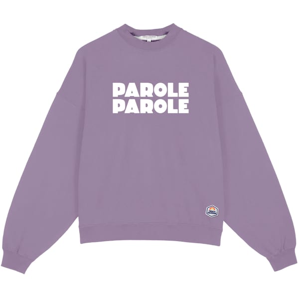 Sweatshirt FRENCH DISORDER ROSIE PAROLE PURPLE ASH