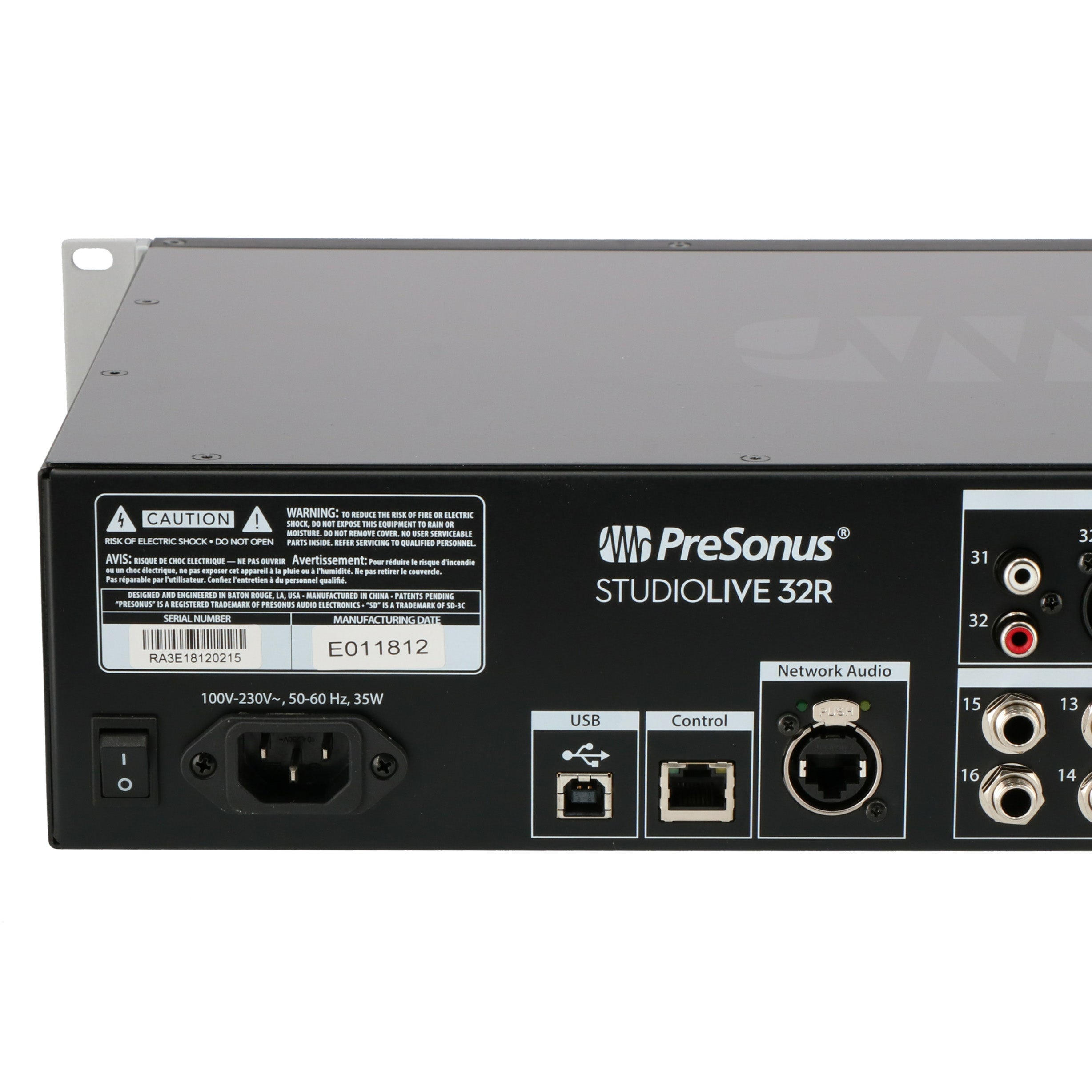 Presonus StudioLive 32R Series III Rack Mixer