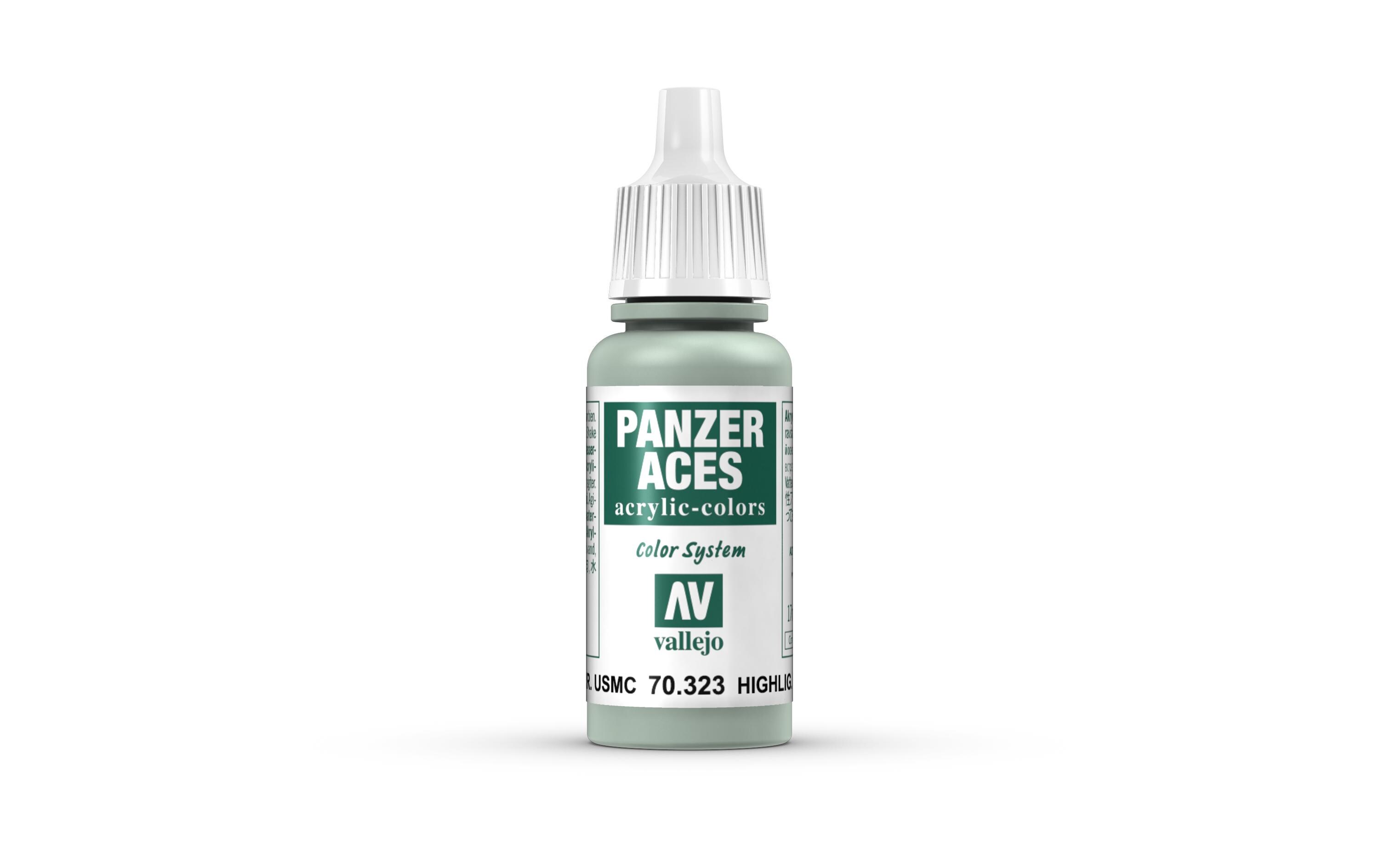 Acrylfarbe Panzer Aces USMC. Tanker Highlights 17 mlAcryl Modellbaufarbe – Höhepunkte der USMC-Panzerbesatzung