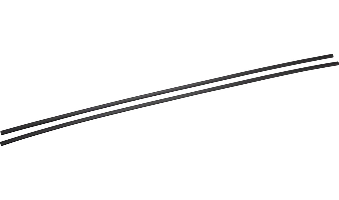 Dørkantbeskytter sort 2 stk. 65 cm