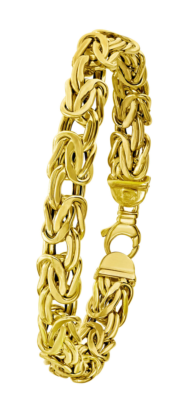 Königsketten-Armband aus Gold