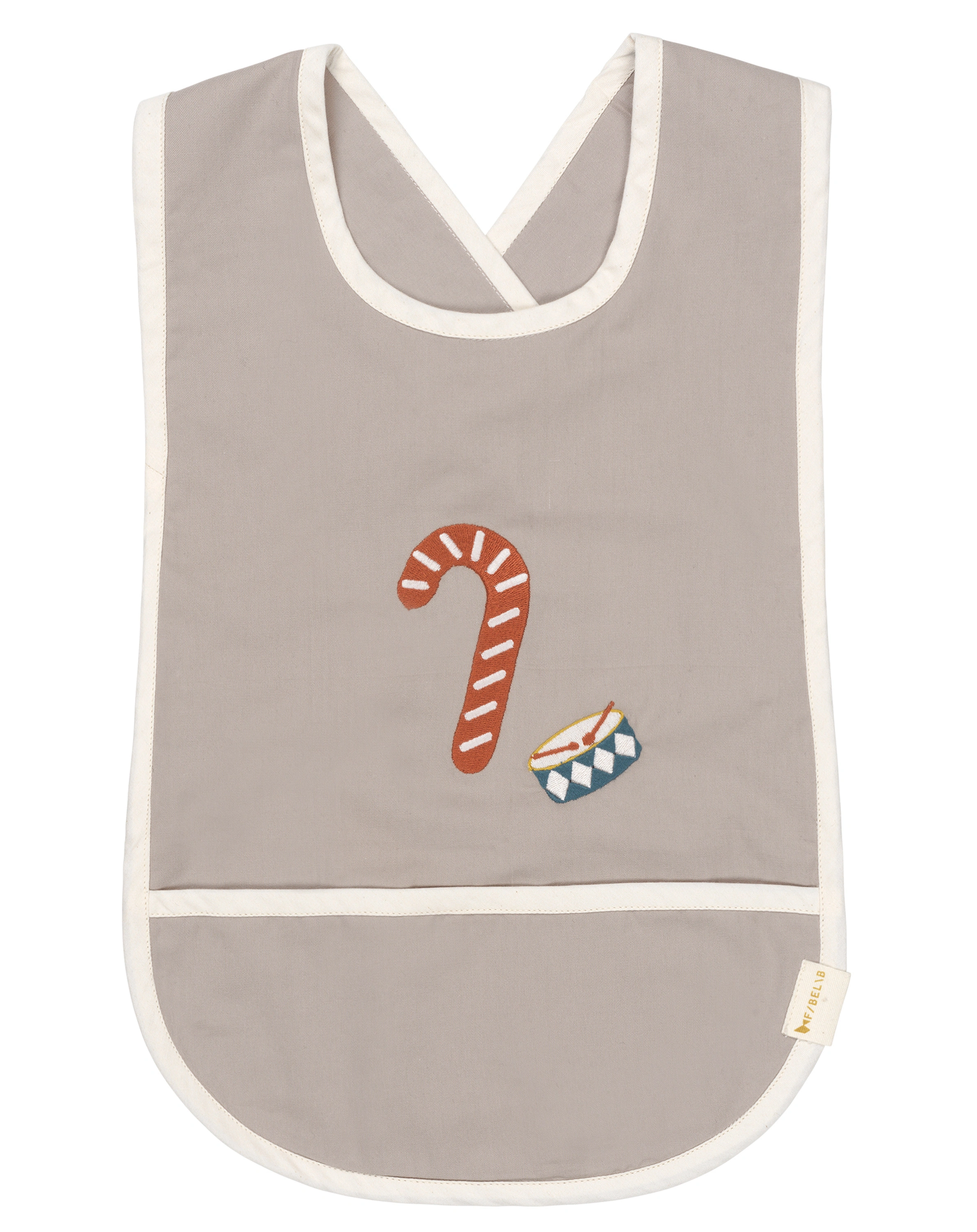 Lätzchen CANDYCANE in beige