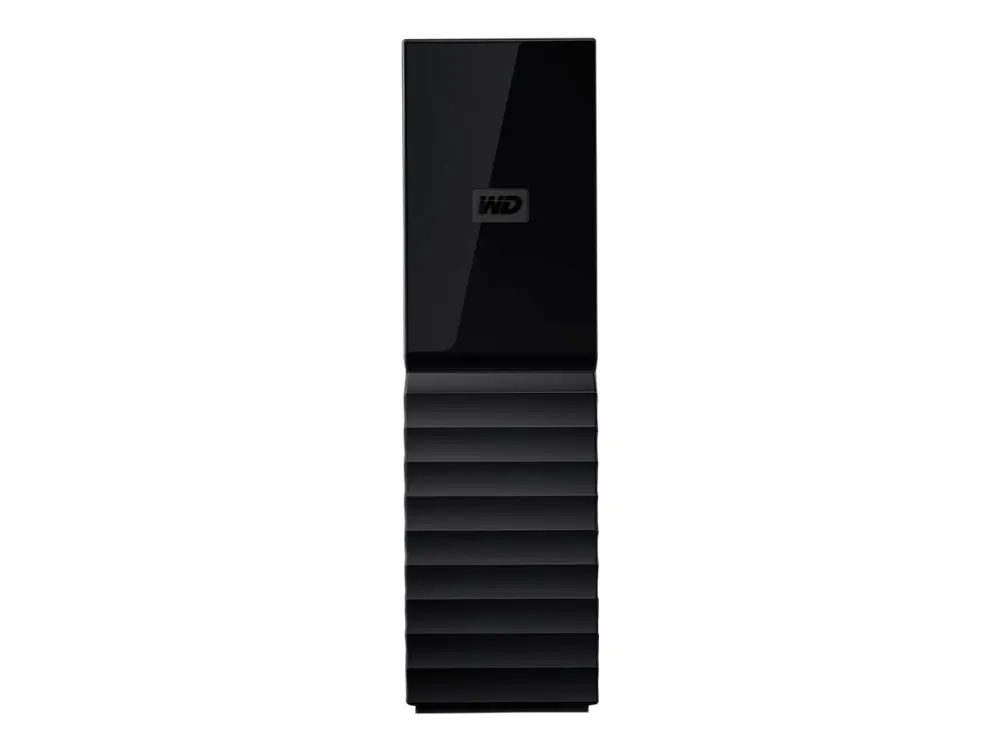 WD My Book WDBBGB0180HBK - Harddisk - krypteret - 18 TB - ekstern (stationær) - USB 3.0 - 256-bit AES - sort