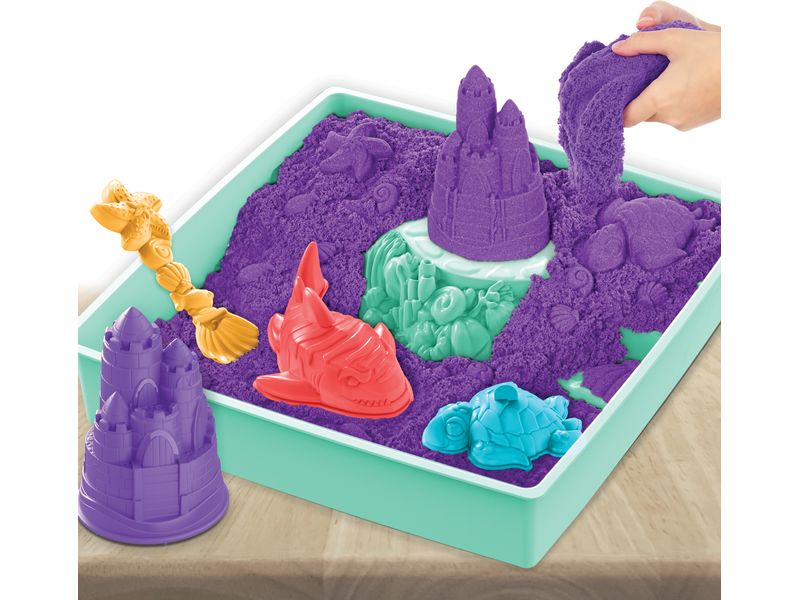 Spinmaster Sand Kinetic Box Lila Kreatives Sandbox-Set