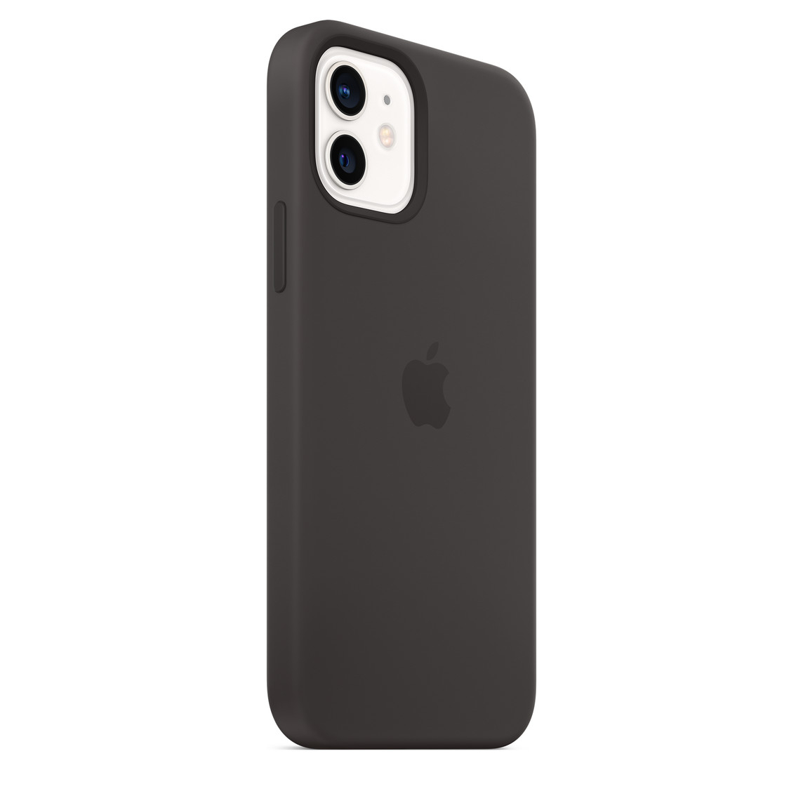 iPhone 12 Mini MagSafe Silikon Case Hülle (MHKX3ZM/A) - Black (Schwarz)