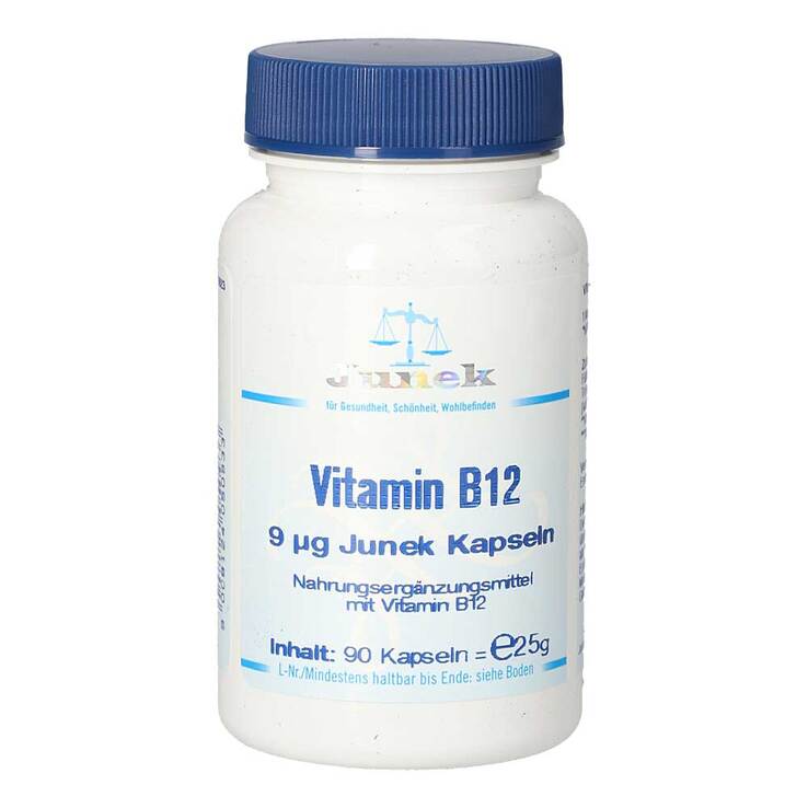Vitamin B12 9 µg Junek Kapseln, 90 St
