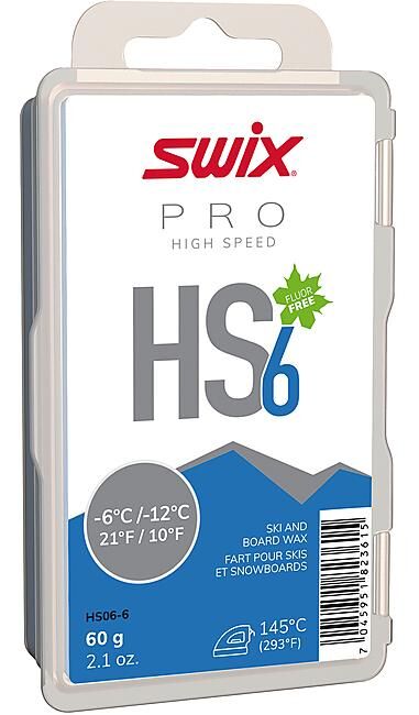 SWIX - FART HIGH SPEED HS6 60G BLEU