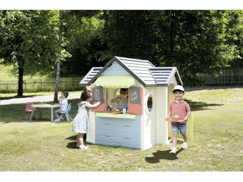 Smoby Spielhaus Life Chef Vielseitiges Kinder-Spielhäuschen