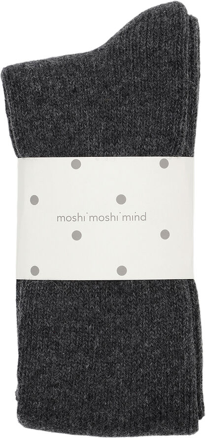 Moshi Moshi Mind polar socks Dark grey melange