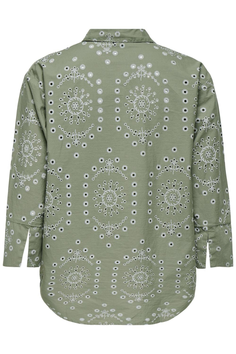 Jacqueline de Yong groene dames blouse