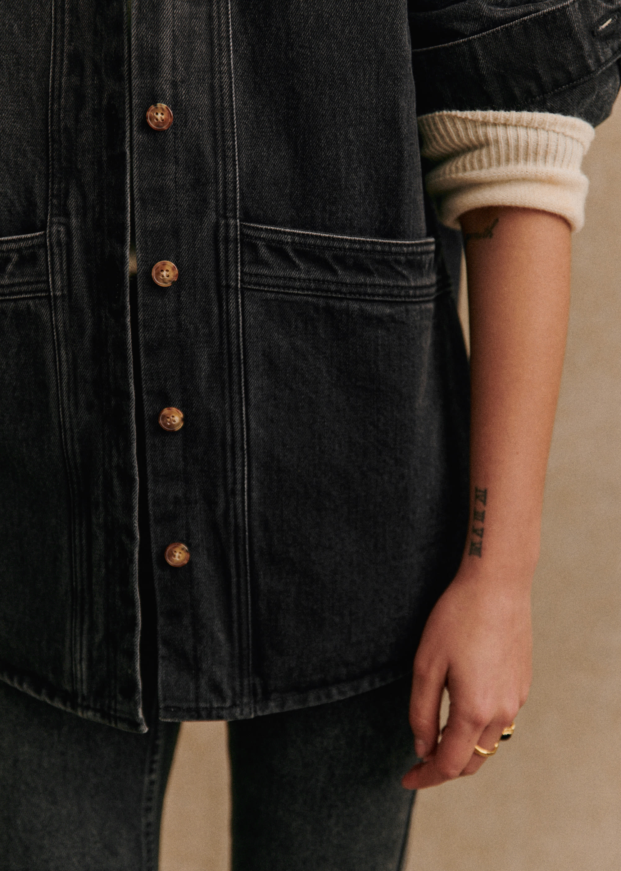 Veste Will - Noir Délavé - E-SHOP/VESTES 5905722