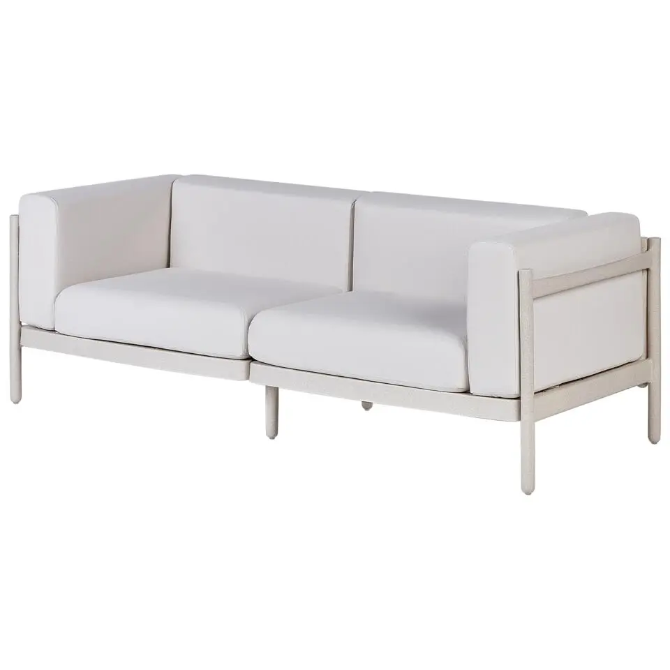 FERRETTI - Loungeset voor 4 - Lichtbeige - Synthetisch
