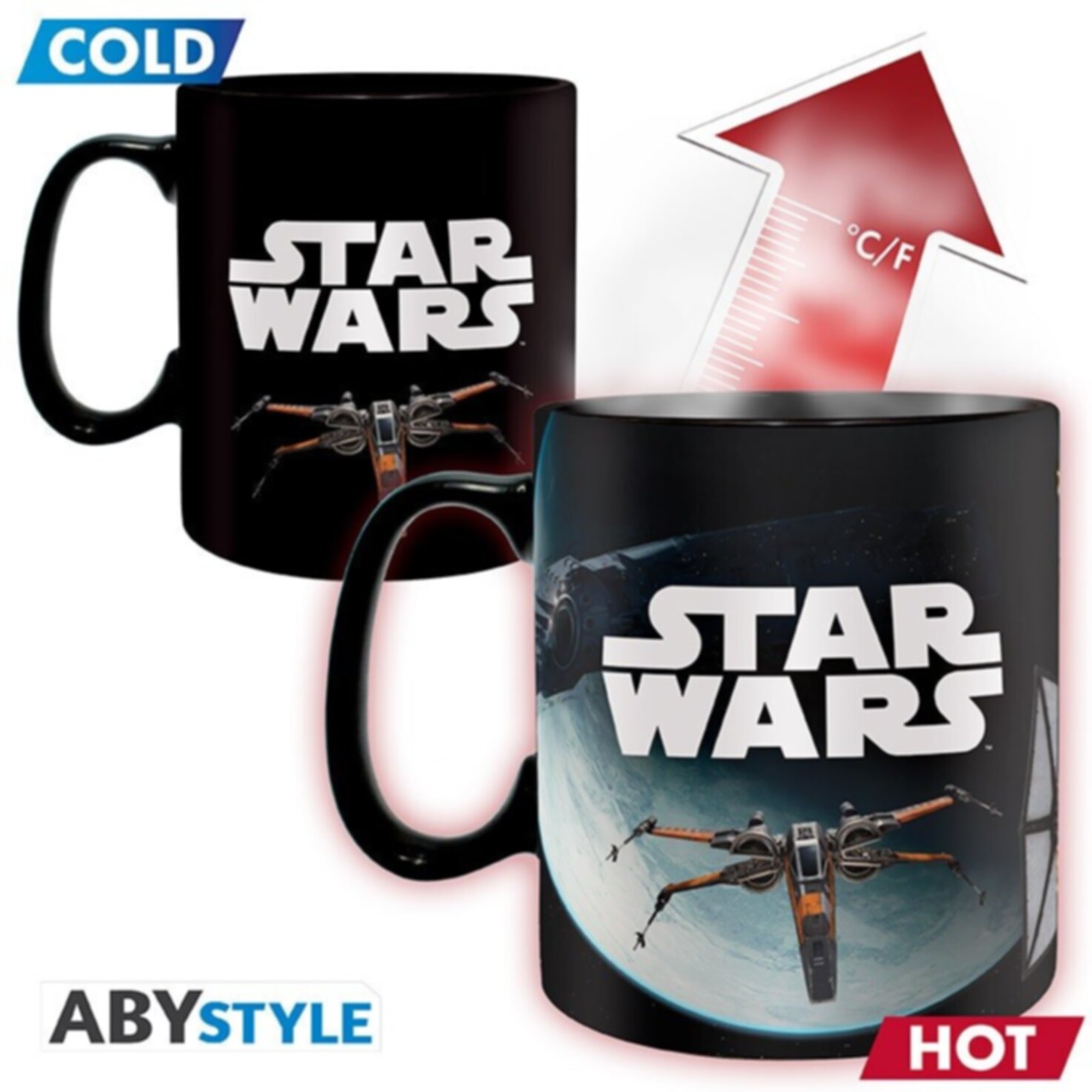 Tasse Thermo Reactive Space Battle Star Wars