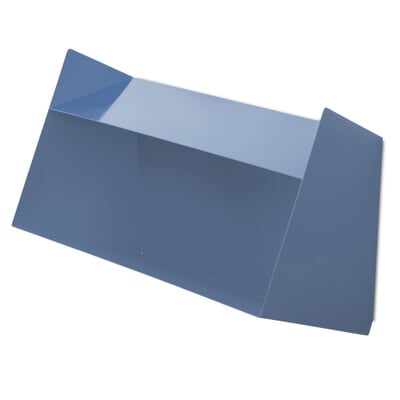Wandkonsole Schlund, RAL 5014 Taubenblau