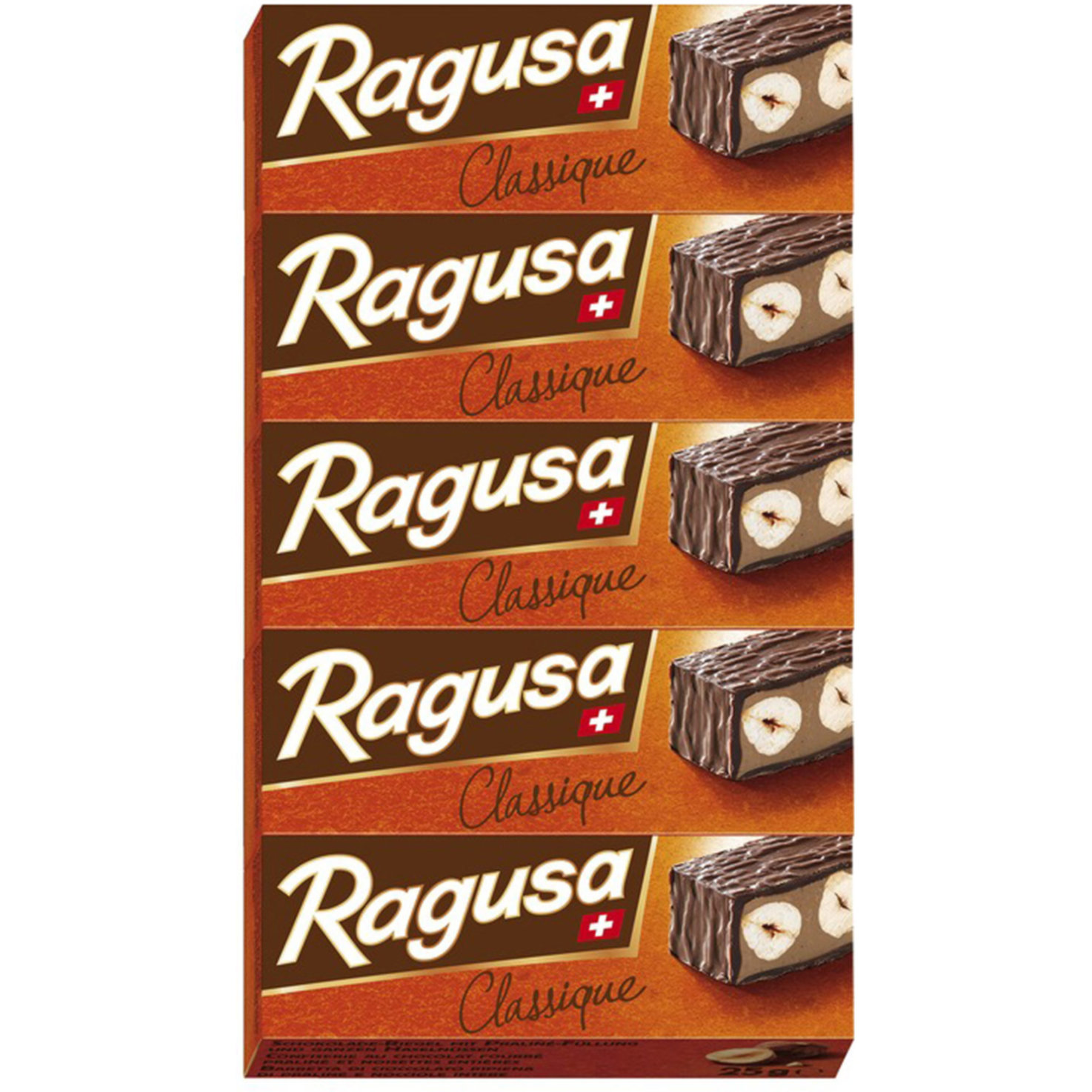 Camille Bloch Ragusa Riegel 5x25g