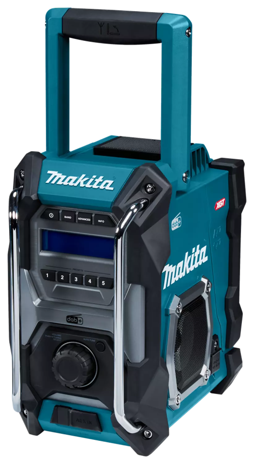 Makita MR003GZ 14,4/18/40V Li-Ion accu bouwradio body - FM/AM - DAB  - 230V