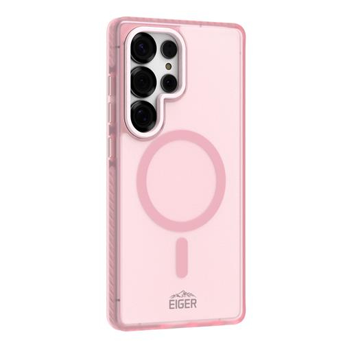 Samsung Galaxy S25 Ultra Blizzard Case GRS Schutzhülle aus Recycelten Materialien MagSafe-Modul (EGCA00843) - Pink