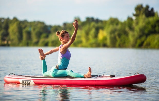 SUP Yoga Kurs Zaberfeld