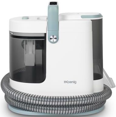 H.Koenig - TWT99 - Stoomreiniger - Koud en Warm Water - 1700 W - Ergonomische Handgreep