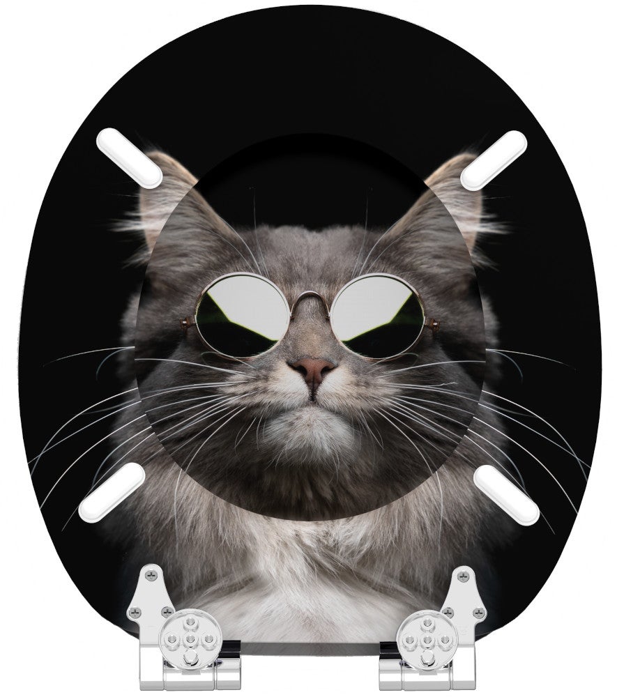 Cool Cat toiletbril met soft-close mechanisme