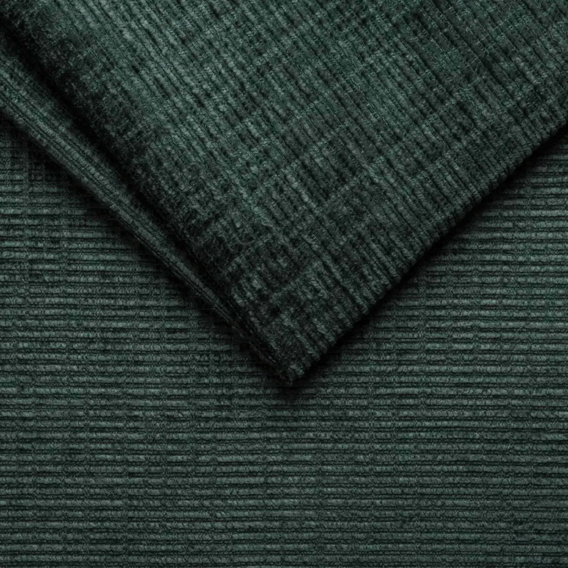 Ecksofa - jungle green - Liegefunktion - Staukasten - Longchair rechts