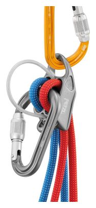 Mousqueton Screw-Lock Petzl Attache Gris