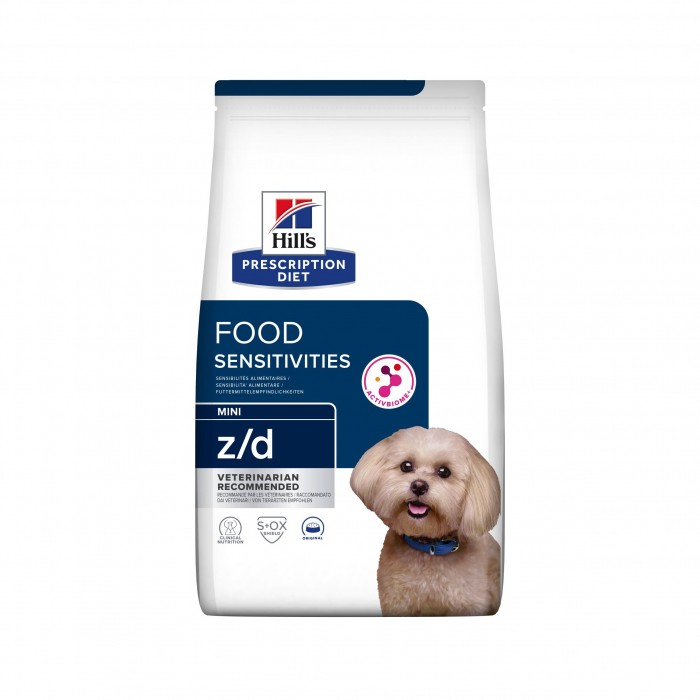 HILL'S Prescription Diet z/d Food Sensitivities Mini - Croquettes pour chien