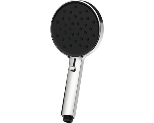 AVITAL Handdouche BATTEN Ø 12 cm chroom/zwart met schuif