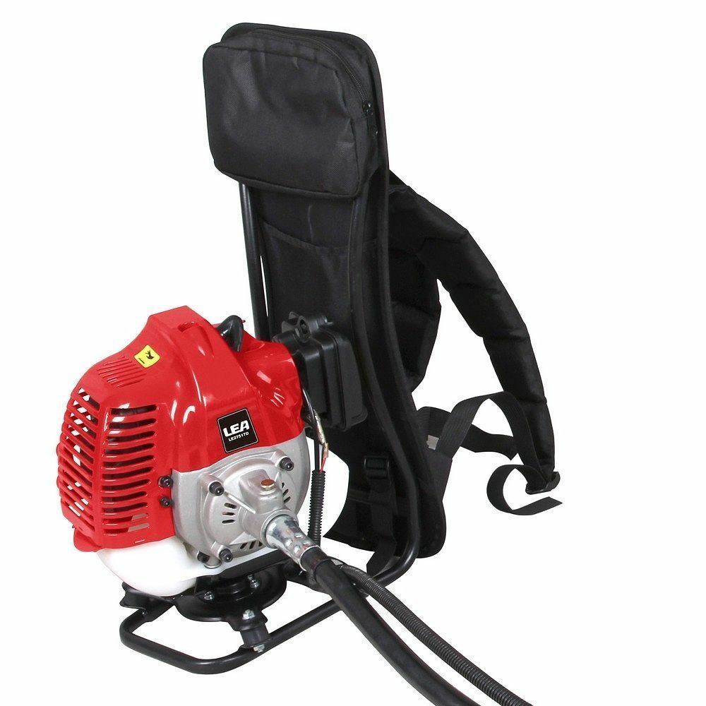 Pack huile + débroussailleuse à dos 51,7 cm3 coupe 42cm lea 27518d