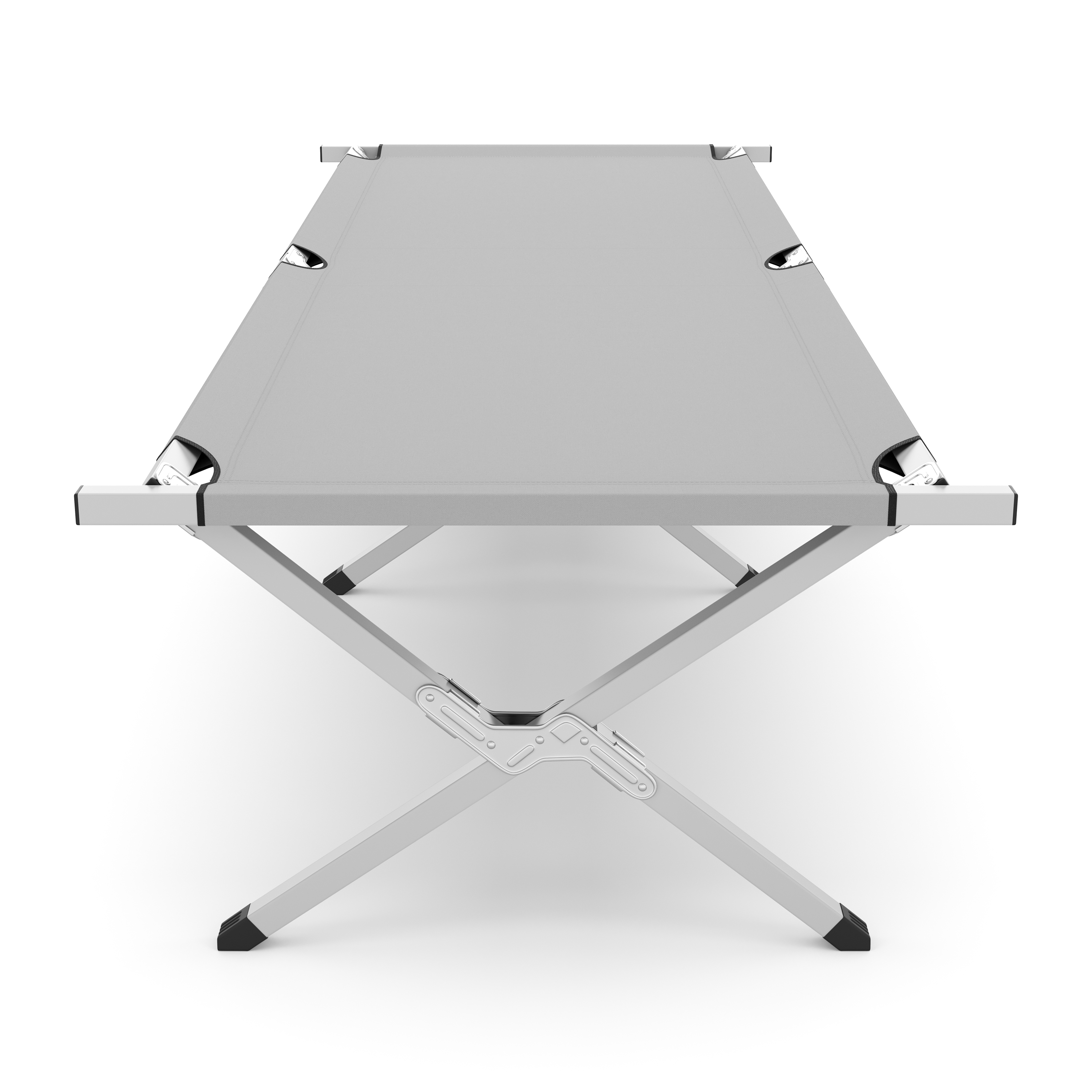 Campingbett klappbar IRIS 210 x 72 x 45 cm grau