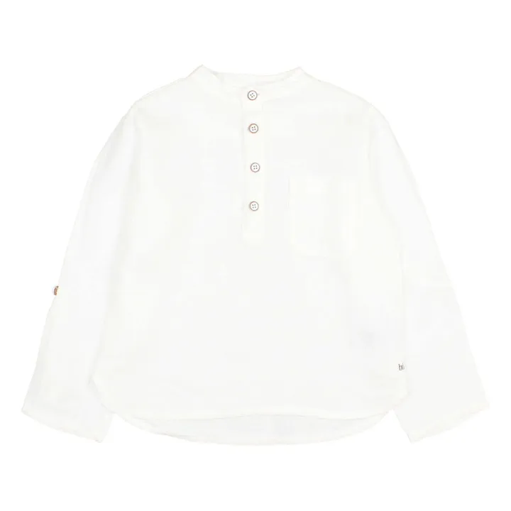 Búho Kurta Unie Lin | Blanc